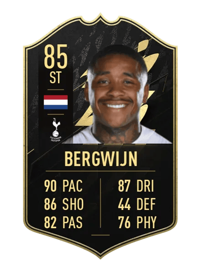 Steven Bergwijn Team of the Week 85 OVR
