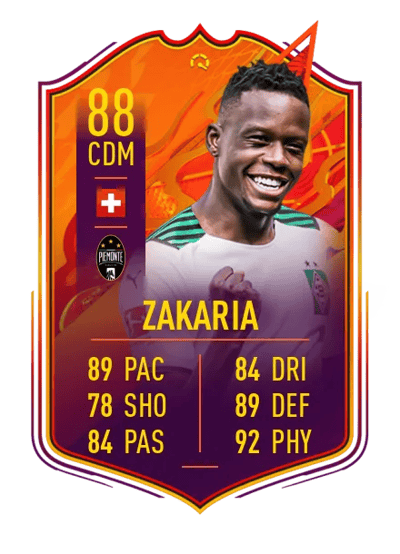 Denis Zakaria HEADLINERS STREAK 88 OVR