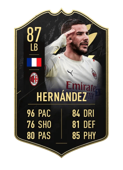 Theo Hernández Team of the Week 87 OVR