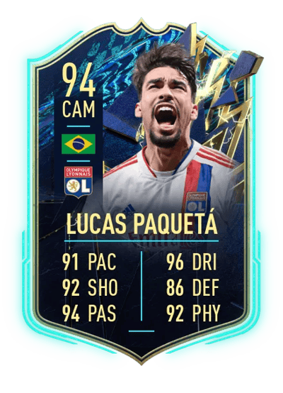 Lucas Paquetá Team of the Season 94 OVR
