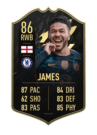 Reece James Team of the Week 86 OVR