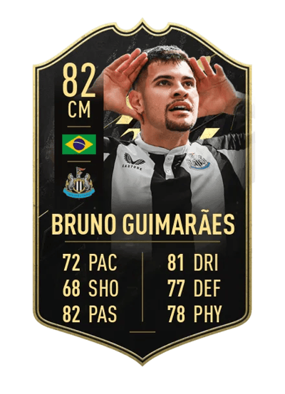 Bruno Guimarães Team of the Week 82 OVR