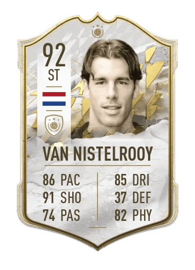 Ruud van Nistelrooy Icon 92 OVR