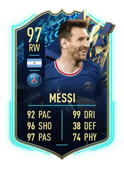 Lionel Messi Team of the Season 97 OVR