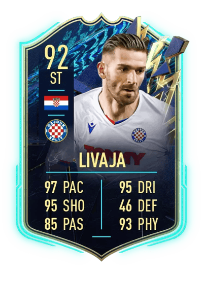 Marko Livaja Team of the Season 92 OVR