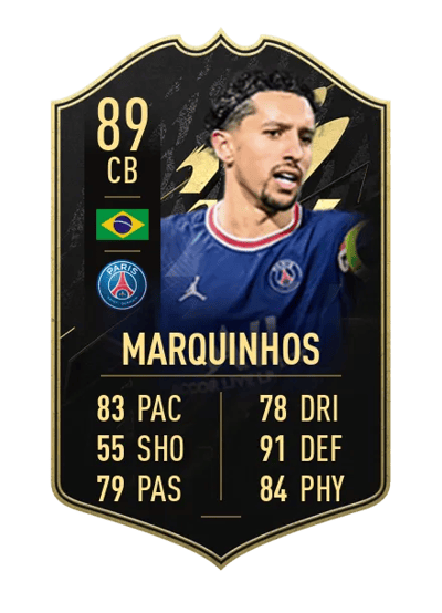 Marquinhos Team of the Week 89 OVR
