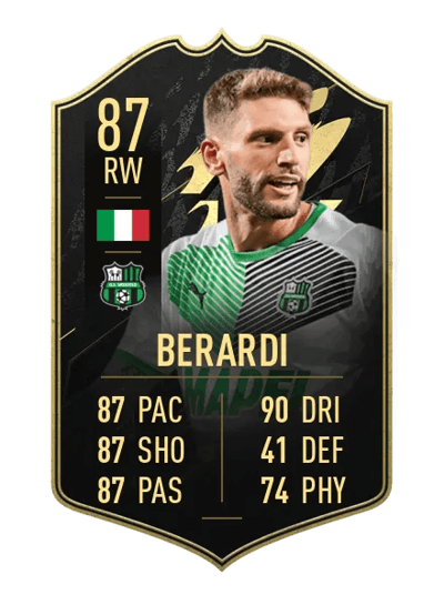 Domenico Berardi Team of the Week 87 OVR