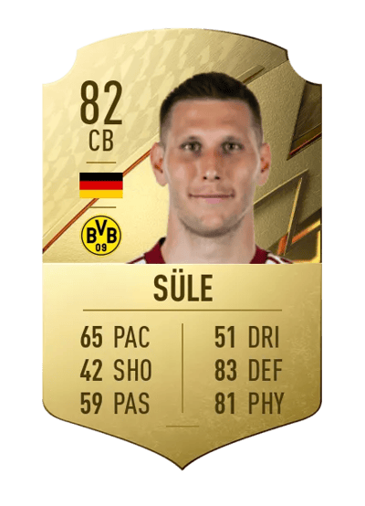 Niklas Süle Rare 82 OVR