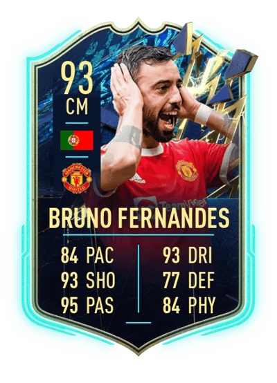 Bruno Fernandes Team of the Season 93 OVR