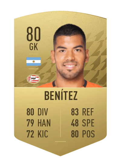 Walter Benítez Common 80 OVR
