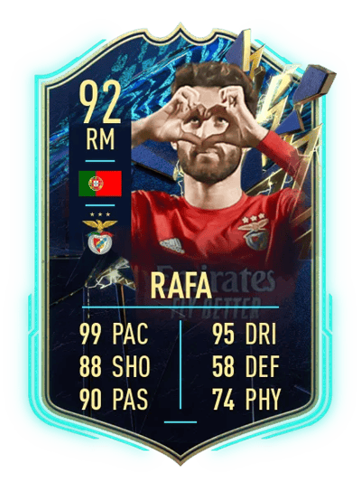 Rafa Team of the Season 92 OVR