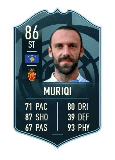 Vedat Muriqi POTM LALIGA SANTANDER 86 OVR