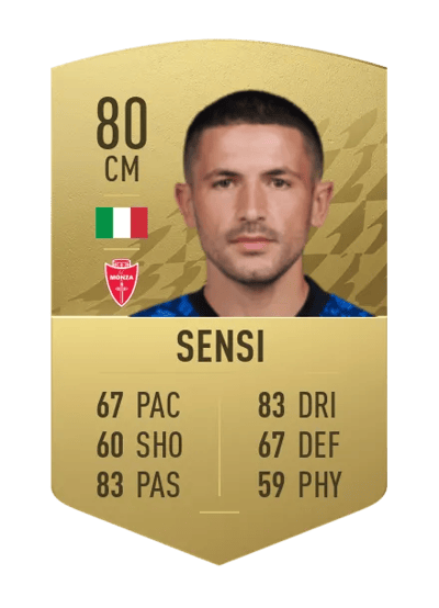 Stefano Sensi Common 80 OVR