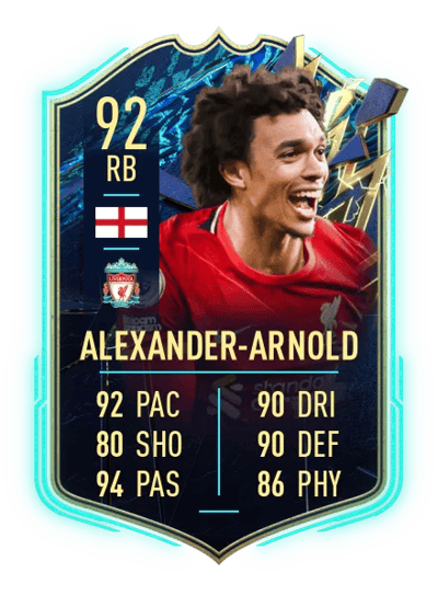 Trent Alexander-Arnold Team of the Season 92 OVR
