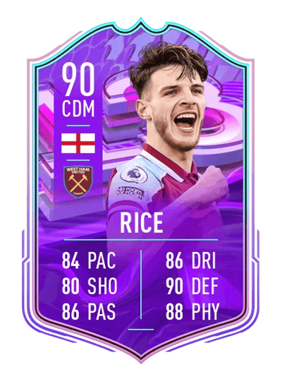 Declan Rice FUT Birthday 90 OVR