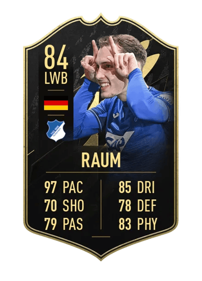 David Raum Team of the Week 84 OVR