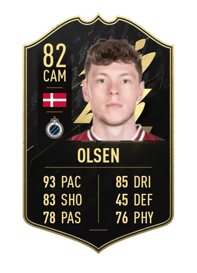 Andreas Skov Olsen Team of the Week 82 OVR