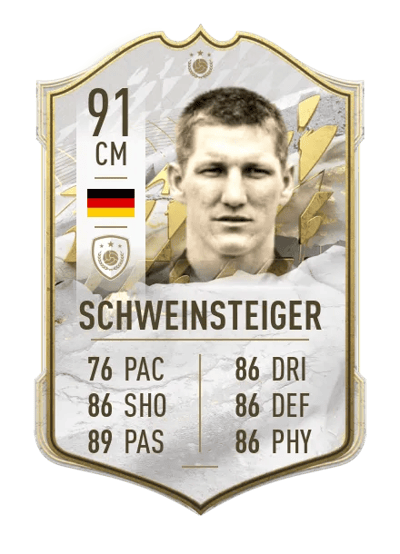 Bastian Schweinsteiger Icon 91 OVR