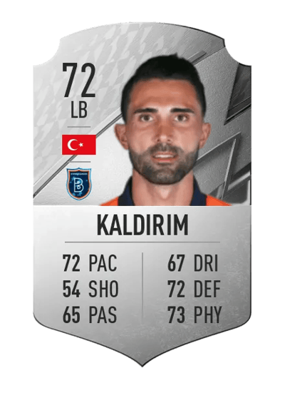 Hasan Ali Kaldırım Rare 72 OVR