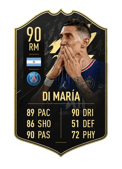 Ángel Di María Team of the Week 90 OVR
