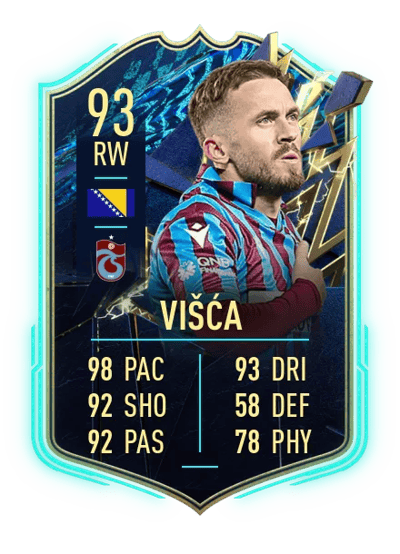 Edin Višća Team of the Season 93 OVR