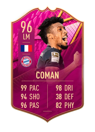 Kingsley Coman FUTTIES 96 OVR