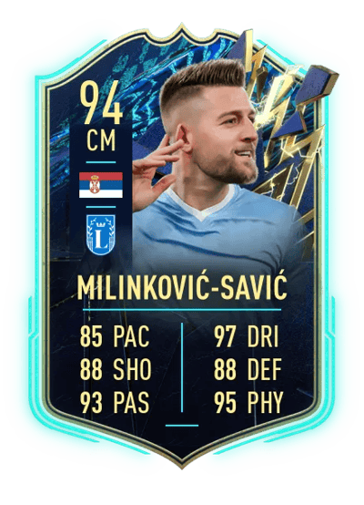 Sergej Milinković-Savić Team of the Season 94 OVR