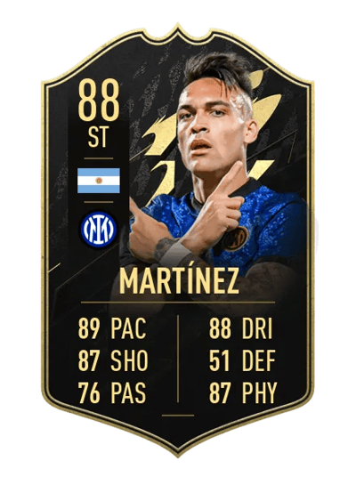 Lautaro Martínez Team of the Week 88 OVR