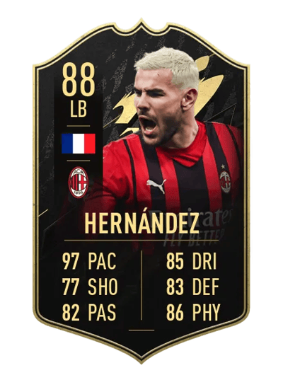 Theo Hernández Team of the Week 88 OVR