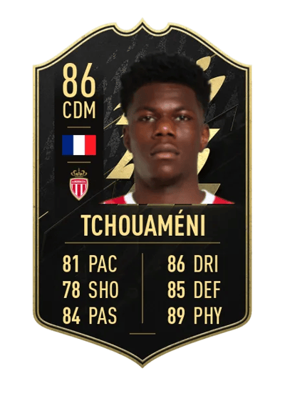 Aurélien Tchouaméni Team of the Week 86 OVR