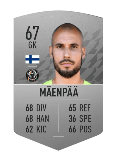 Niki Mäenpää Common 67 OVR