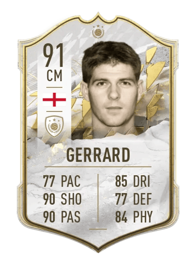 Steven Gerrard Icon 91 OVR