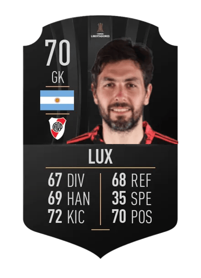 Germán Lux CONMEBOL LIBERTADORES 70 OVR