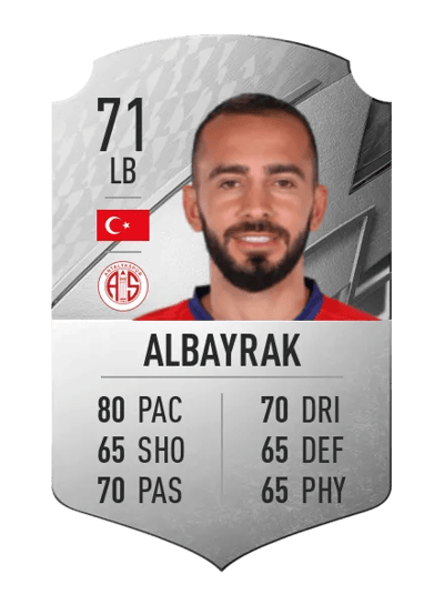 Eren Albayrak Rare 71 OVR