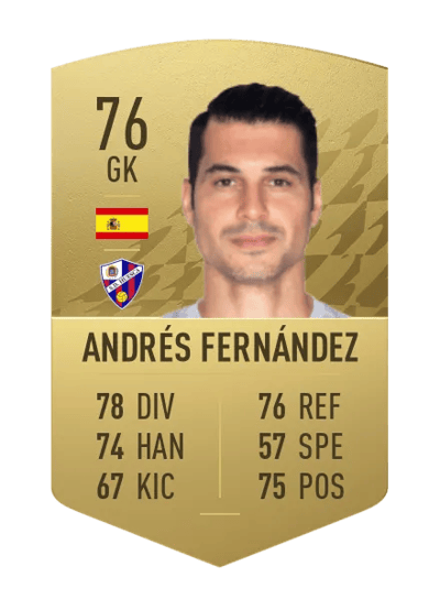 Andrés Fernández Common 76 OVR