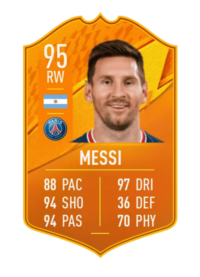 Lionel Messi Domestic Man of the Match 95 OVR