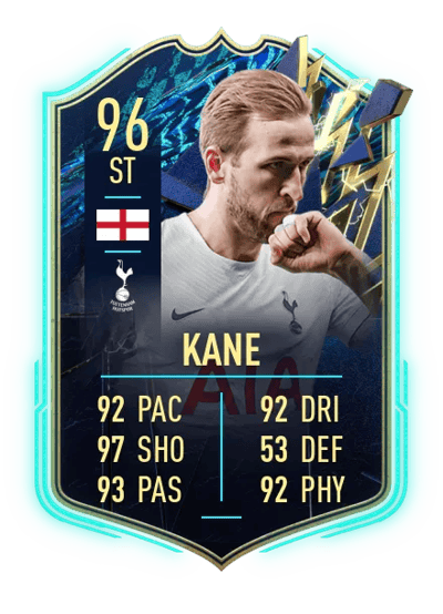 Harry Kane Team of the Season 96 OVR