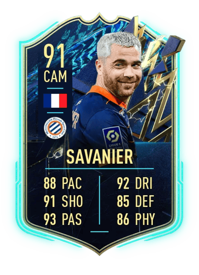 Téji Savanier Team of the Season 91 OVR