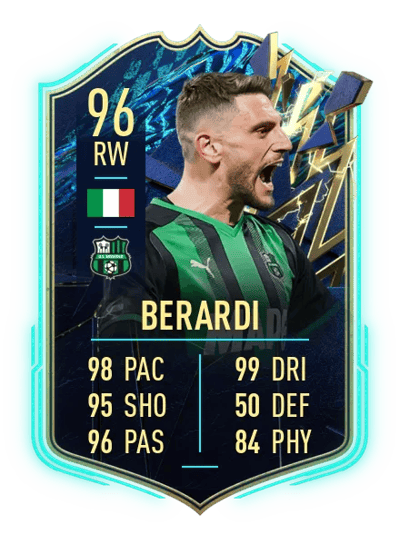 Domenico Berardi Team of the Season 96 OVR
