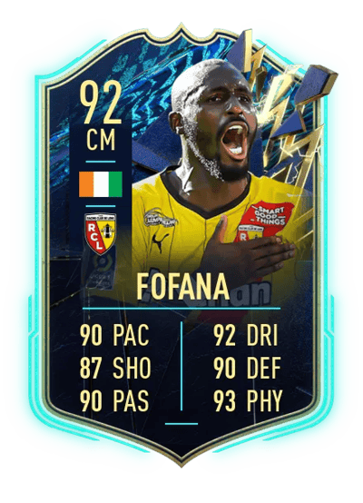 Seko Fofana Team of the Season 92 OVR