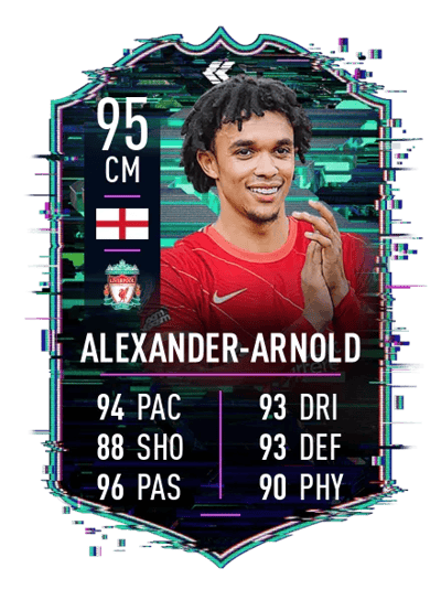 Trent Alexander-Arnold Flashback Player 95 OVR