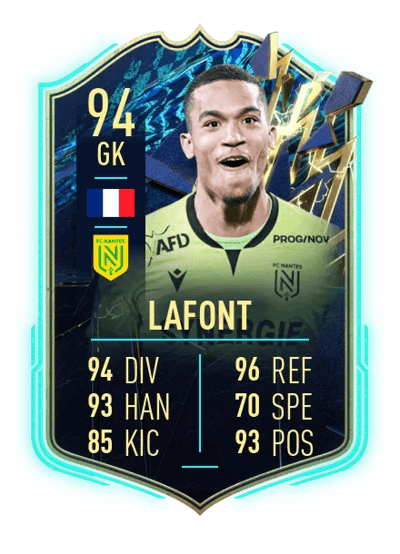 Alban Lafont Team of the Season 94 OVR