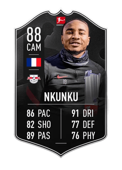 Christopher Nkunku POTM Bundesliga 88 OVR