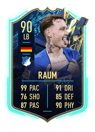 David Raum Team of the Season 90 OVR
