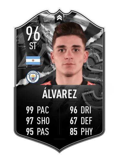 Julián Álvarez SHOWDOWN 96 OVR
