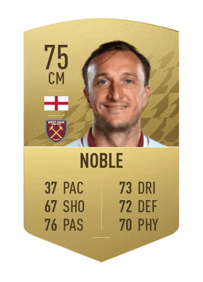 Mark Noble Common 75 OVR