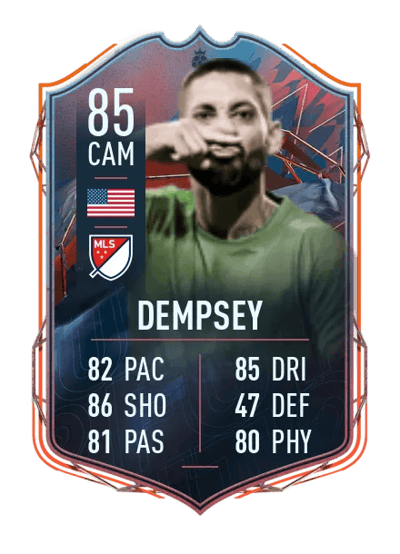 Clint Dempsey FUT Heroes 85 OVR
