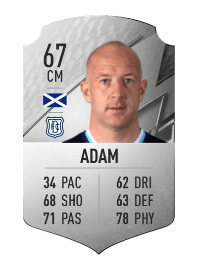Charlie Adam Rare 67 OVR
