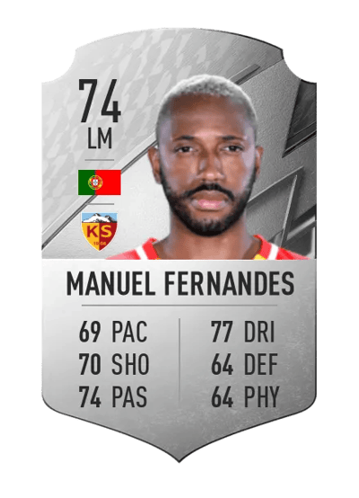 Manuel Fernandes Rare 74 OVR