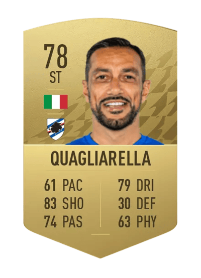 Fabio Quagliarella Common 78 OVR